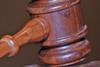Gavel close up