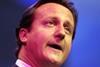 Abolishing NHS targets will reduce need for managers, David Cameron says