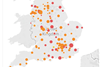 RTT maps