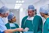 Doctors surgeons medical team