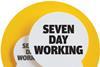 Seven day working logo