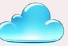 Cloud: illustrating digital data storage