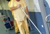 Rapid improvements need to be made in the cleaning of hospital equipment in Scotland, inspectors have said.