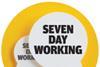 Seven day working logo