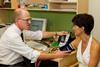 Doctor at GP surgery