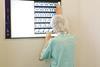 Doctor looking at xray