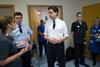 Miliband and Burnham visit George Eliot Hospital 26 January 2015