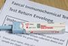 Faecal immunochemical test