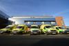 Ambulances at Medway hospital