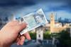 Five pound note parliament