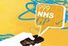 Graphic of phone being used to call GP or 999