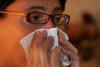 swine flu sneeze cold tissue