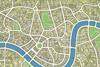 Part of London map