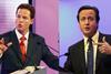 Prime minister David Cameron and deputy prime minister Nick Clegg