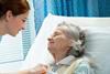 nurse hospital elderly woman patient care