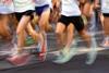 A running track race