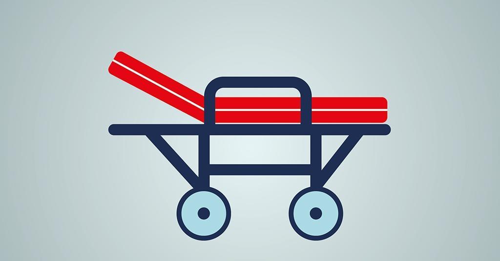 Trust reports dozens of 12 hour trolley waits in single month HSJ