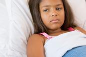 Child in hospital