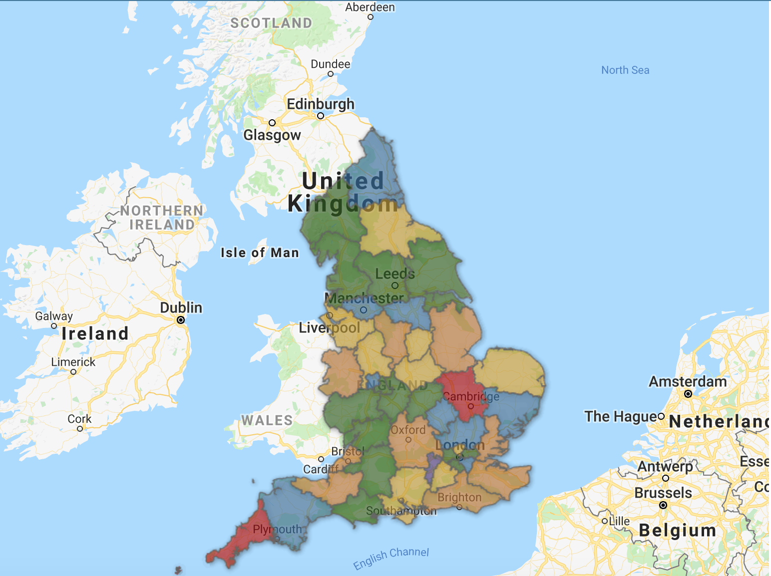 Mapped STP commissioning ratings News Health Service Journal