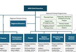DHSC structure chart