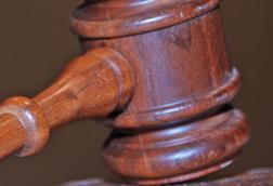Gavel close up