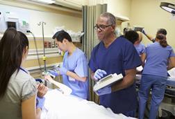 A&E accident and emergency