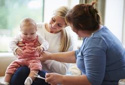 Health visitor mother baby postnatal