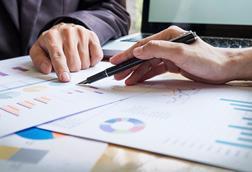 Finance report paperwork management office
