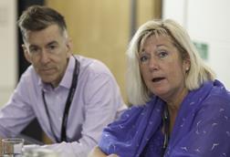 Andrew Davies and Jane Reid