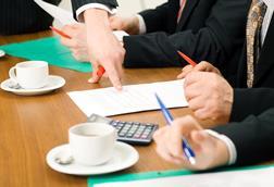 Contract meeting