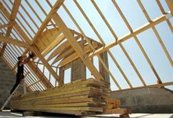 Building site roof