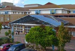 Worthing Hospital Entrance