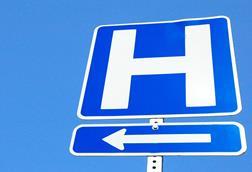 Hospital sign