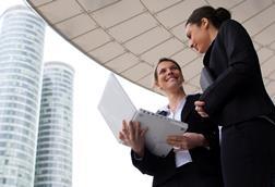 managers with computer