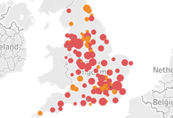 RTT maps index Apr 2025
