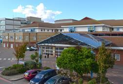 Worthing Hospital Entrance