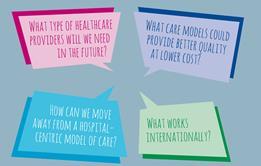 NHS futures speech bubbles