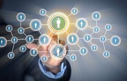 Social networking concept image