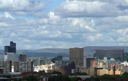 Manchester skyline