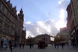 sheffield city centre 2015