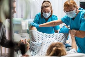 Midwives and mother