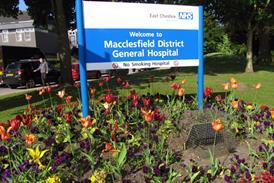 Macclesfield district general hospital