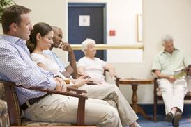 Patients waiting
