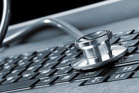 Computer and stethoscope