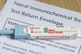 Faecal immunochemical test