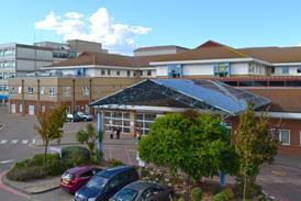 Worthing Hospital Entrance