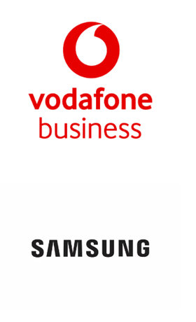 Vodafone Samsung logo