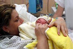 Mother and baby