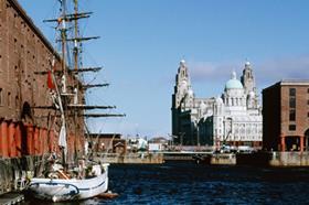 Liverpool Merseyside waterfront