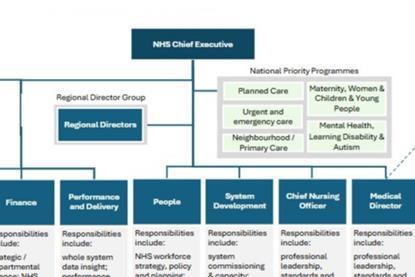 DHSC structure chart